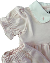 Load image into Gallery viewer, Pink Pima Cotton Dress with Bloomers, Balloons