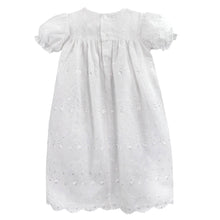 Load image into Gallery viewer, Petit Ami Eyelet Lace Christening Gown with slip and bonnet