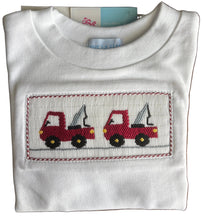 Load image into Gallery viewer, Vive la Fete Boys Long Sleeve Smocked Tees Everyday, Fall, and Christmas

