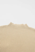 Load image into Gallery viewer, Pocket Ribbed Knit Short Sleeve Sweater
