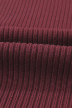 Load image into Gallery viewer, Pocket Ribbed Knit Short Sleeve Sweater
