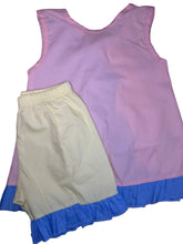 Load image into Gallery viewer, Color Block Collection, Sunsuit, Bloomer Set, Short Set
