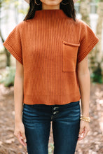 Load image into Gallery viewer, Pocket Ribbed Knit Short Sleeve Sweater
