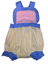 Load image into Gallery viewer, Color Block Collection, Sunsuit, Bloomer Set, Short Set
