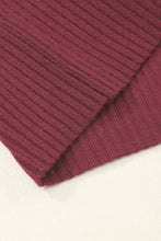 Load image into Gallery viewer, Pocket Ribbed Knit Short Sleeve Sweater
