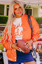 Load image into Gallery viewer, White Touchdown Tinsel Puff Short Sleeve Sweater
