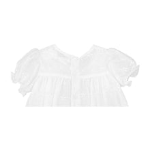 Load image into Gallery viewer, Petit Ami Eyelet Lace Christening Gown with slip and bonnet
