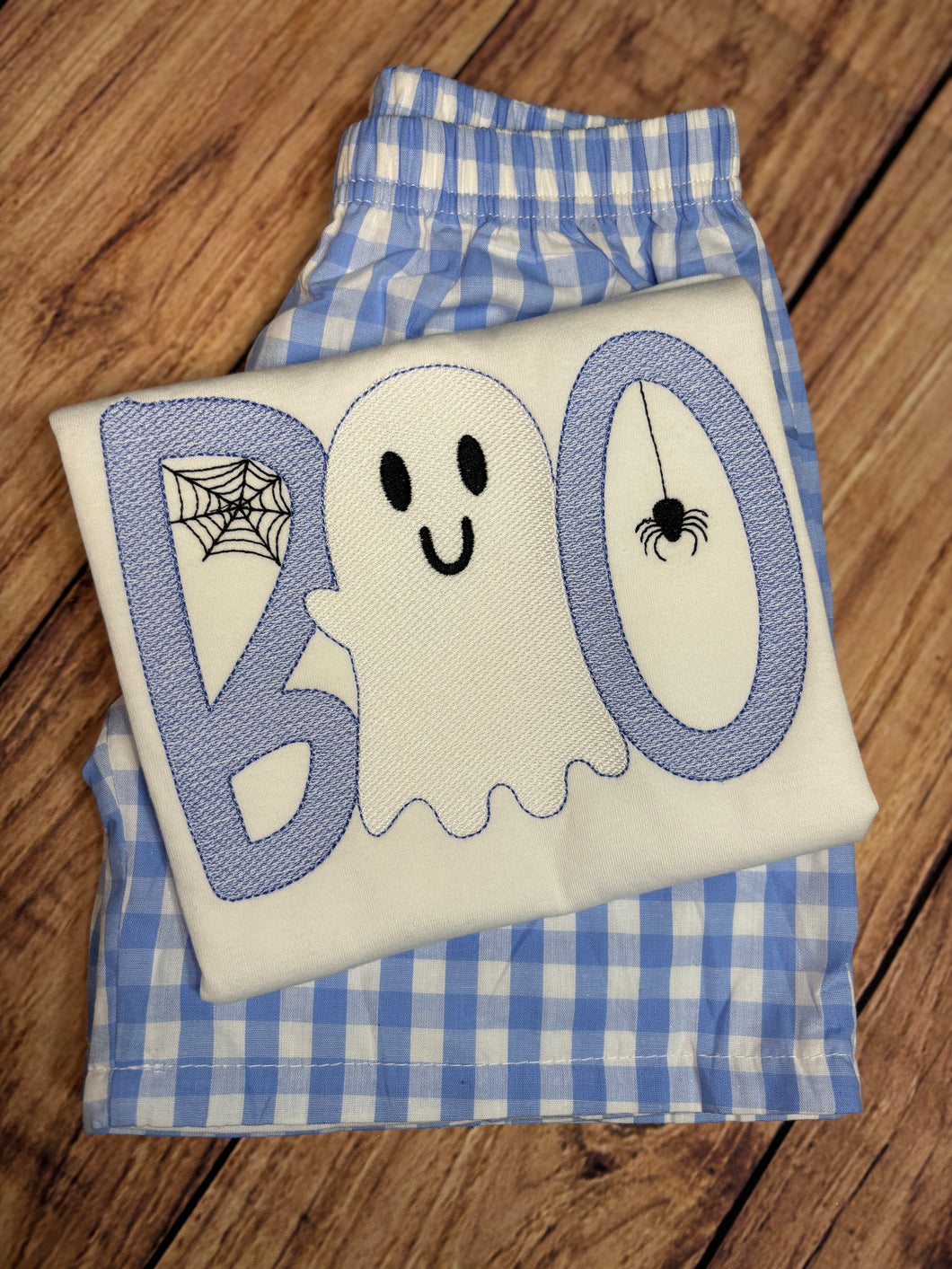 BOO Short Sleeved Short Set