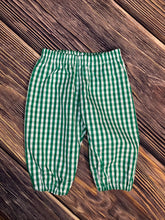 Load image into Gallery viewer, Gingham Pants, Bubble Style, Navy, Khaki, Red, Green, Blue
