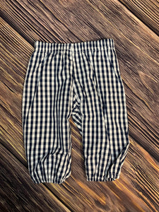 Gingham Pants, Bubble Style, Navy, Khaki, Red, Green, Blue