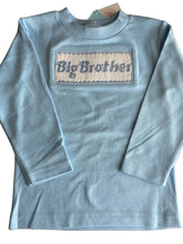 Load image into Gallery viewer, Vive la Fete Big Brother Smocked Long Sleeve Tees
