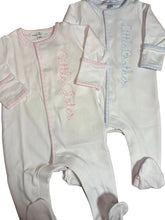 Load image into Gallery viewer, Magnolia Baby Little Sister New Beginnings Footie
