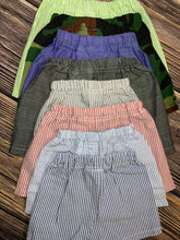 Load image into Gallery viewer, Mint Brand Seersucker and Chambray Shorts
