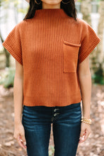 Load image into Gallery viewer, Pocket Ribbed Knit Short Sleeve Sweater
