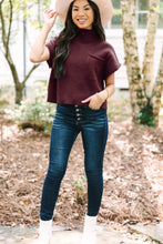 Load image into Gallery viewer, Pocket Ribbed Knit Short Sleeve Sweater
