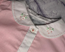 Load image into Gallery viewer, Carriage Boutique, Girls Pink Button Front Bubble With Peter Pan Collar
